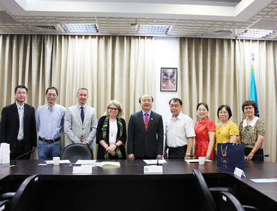 CCU Vice President Leads Delegation to the UK under Yushan Scholar Program to Strengthen International Academic Ties(Open new window)